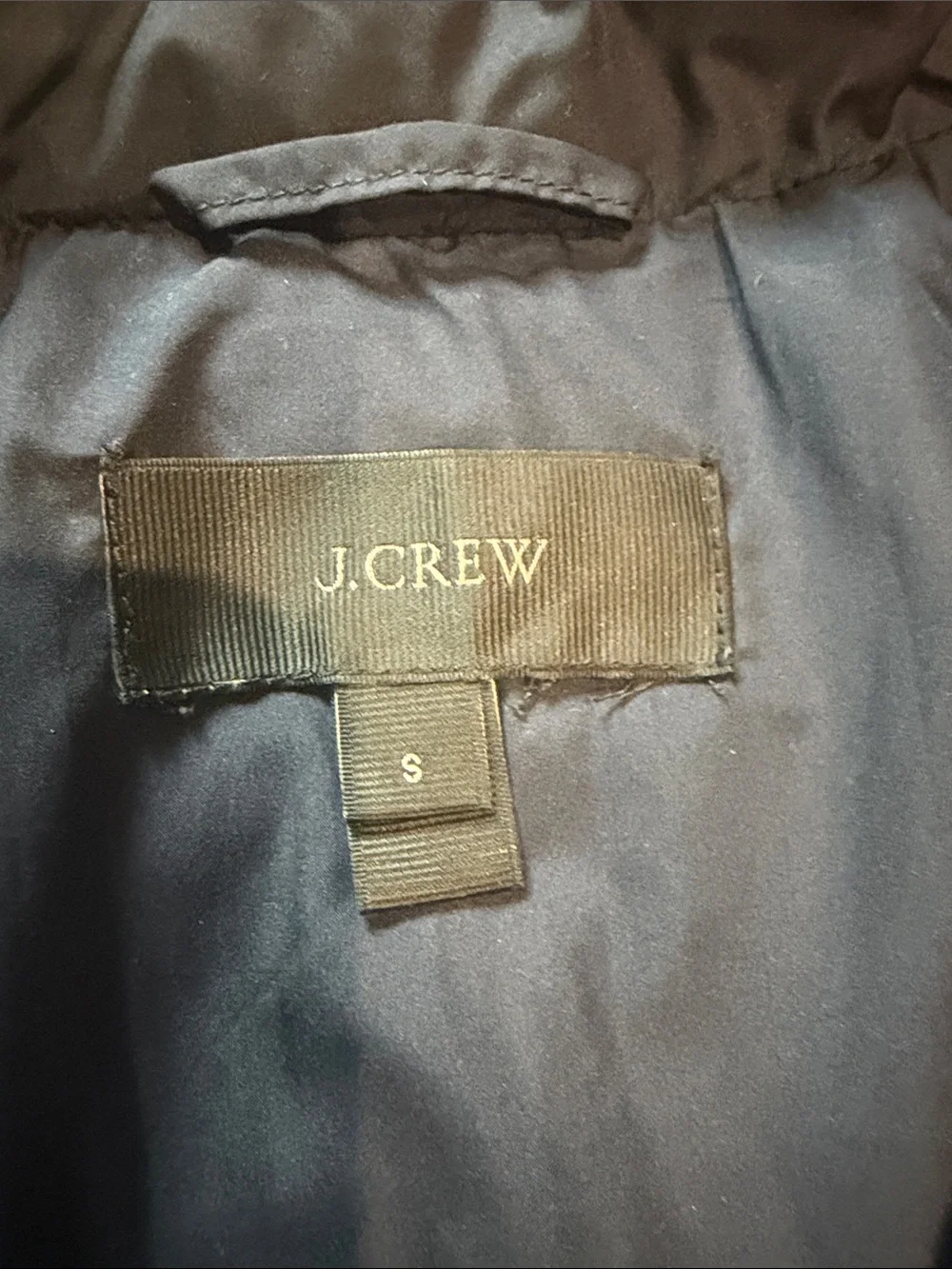 J. Crew sleeveless quilted